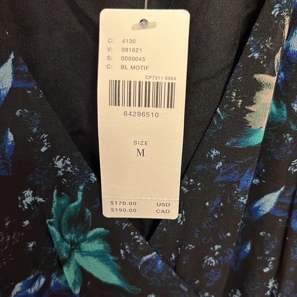 Anthropologie V-Neck Mini Dress - Picture 3 of 14